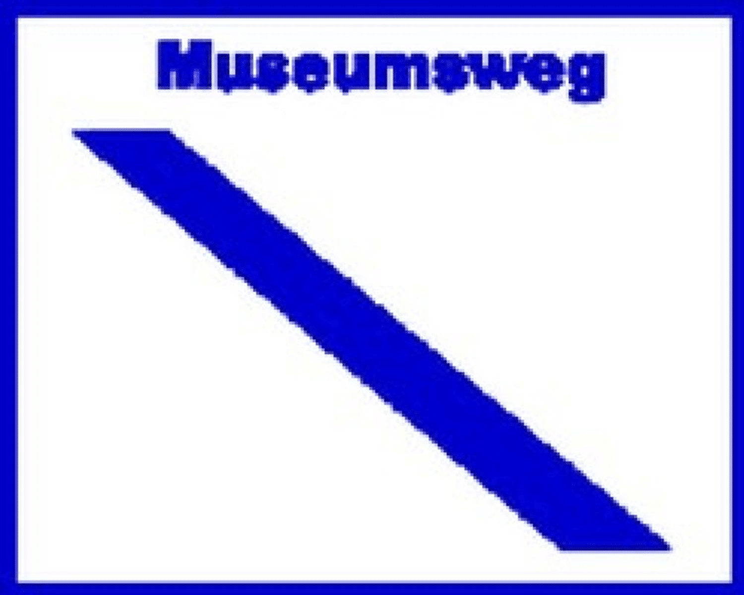 Wegmarkierung MuW