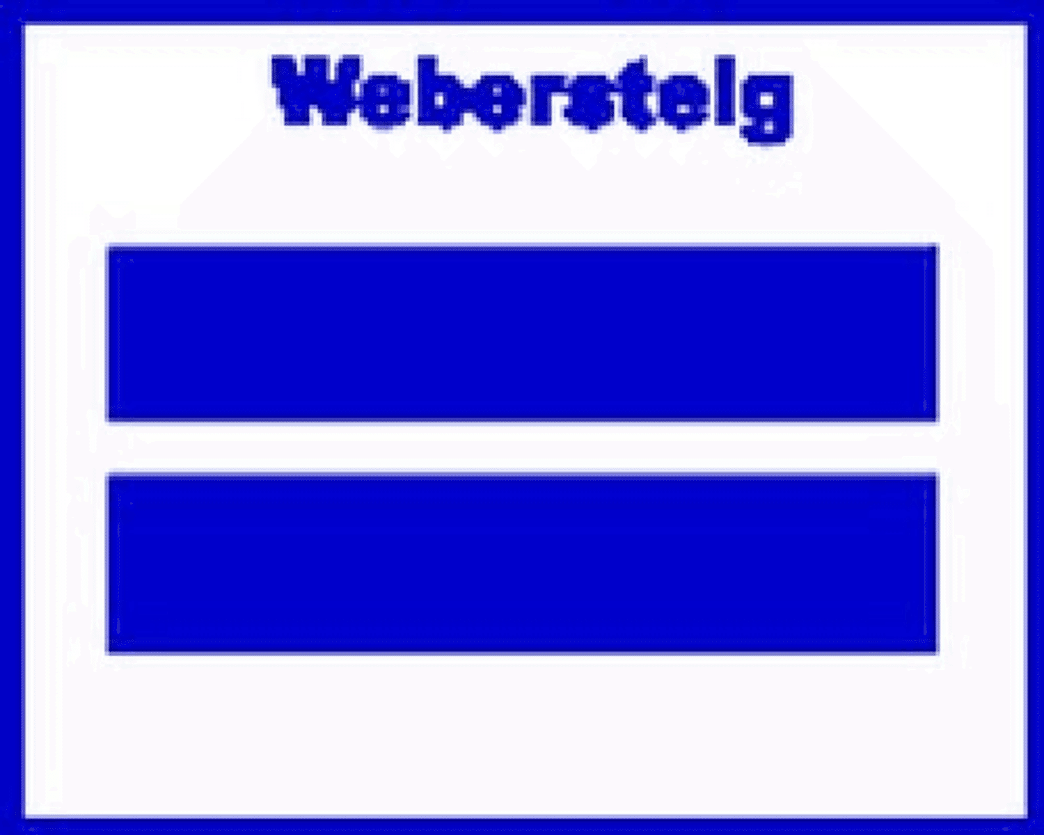 Wegmarkierung WEB2